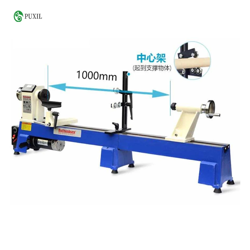

Woodworking lathe lengthened multi-function miniature wood-rotating machine bead machine speed regulation grinding machine