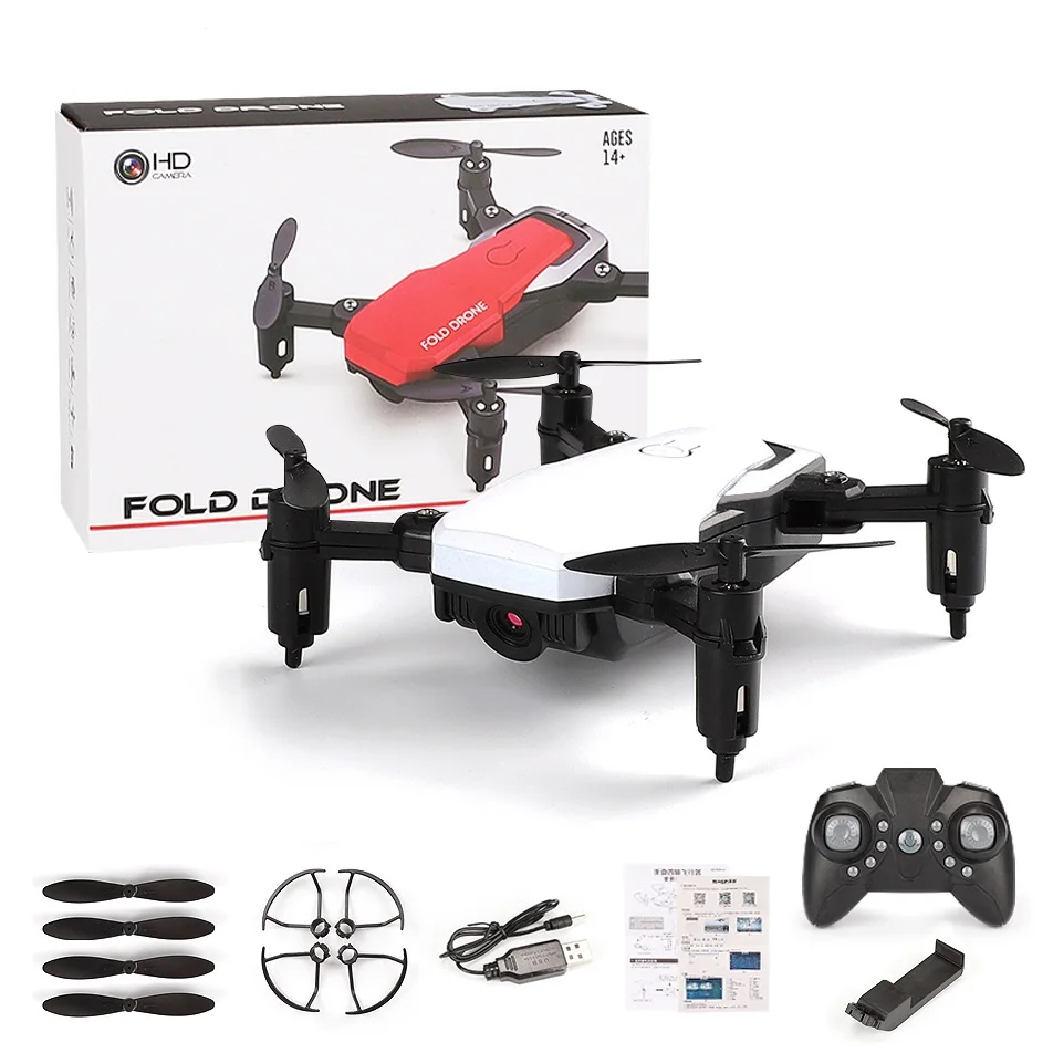 

RC Drone Helicopter Mini Pocket HD Camera Wifi FPV Professional Foldable Altitude Hold Quadcopter Remote Control Aircraft Toys