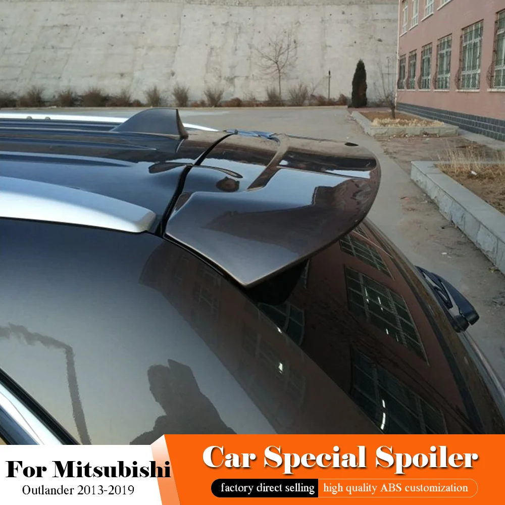 Для Mitsubishi Outlander 2013 до 2019 Стайлинг автомобиля АБС пластик неокрашенный Праймер