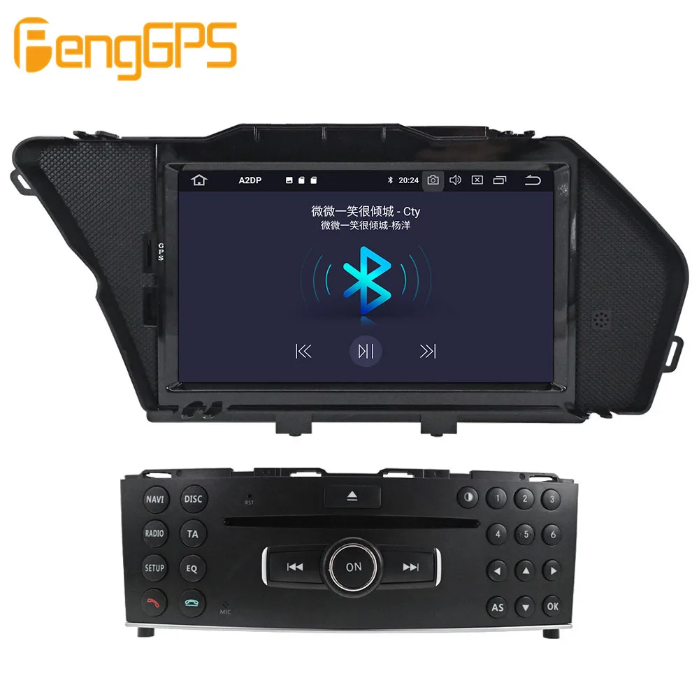 Android 9.0 4+64GB Built-in DSP Car multimedia DVD Player GPS Radio For Mercedes Benz GLK X204 GLK 300 GLK350 GPS Navigation