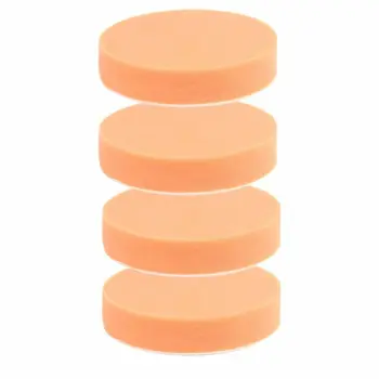 

4Pcs 5 Inch 125mm Orange Car Polishing Sponge Pad Waxing Polishing Pad Replace New And High Quality