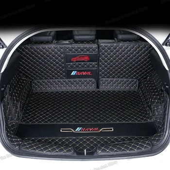 

lsrtw2017 for great wall haval F7 leather car trunk mat cargo liner 2018 2019 2020 accessories cover boot SUV auto
