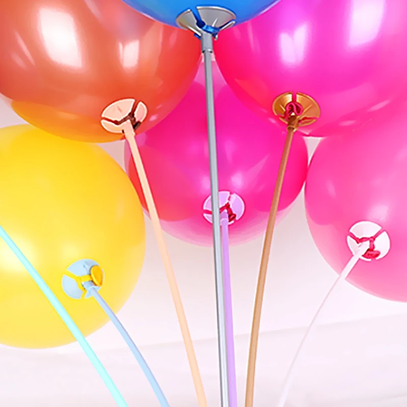 30cm Latex Balloon Stick White Balloons Holder Sticks with Cup Wedding  Festival Supplies Birthday Party Air Balls Accessories 8z - AliExpress