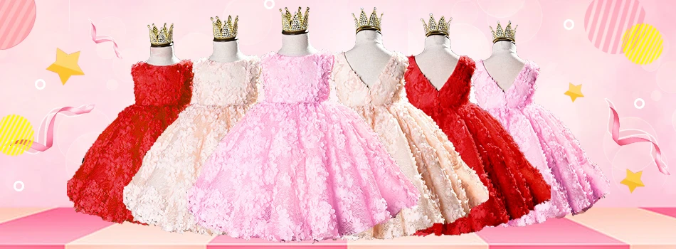 Платья для девочек; детское платье принцессы с круглым вырезом; бальное платье; детская одежда с открытой спиной и большим бантом; Детский Рождественский костюм для маленьких девочек
