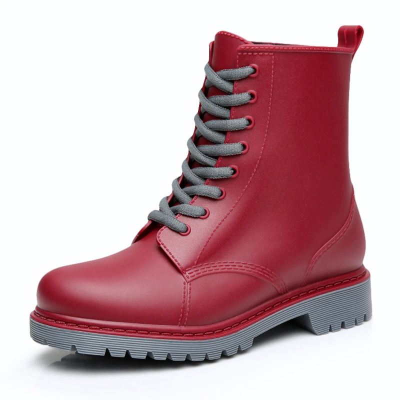 Aleafalling/непромокаемые сапоги нового дизайна водонепроницаемая обувь женские