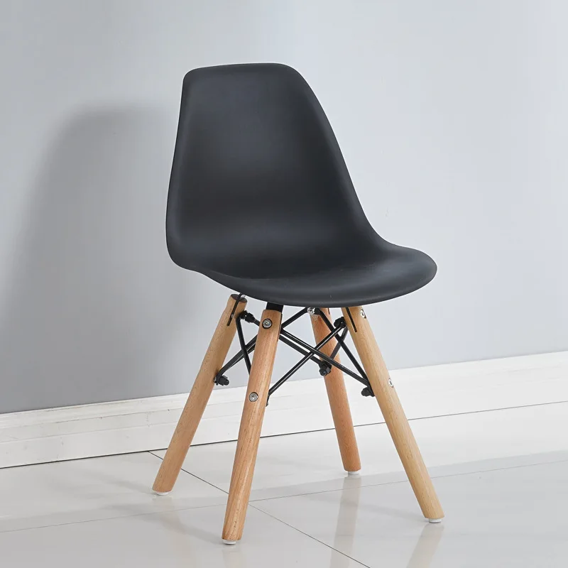 

Simple Fashion Minimalist Home Back Dining Chairs Modern Creative Desk Chair Nordic Discussion Wood Restaurant Coffee