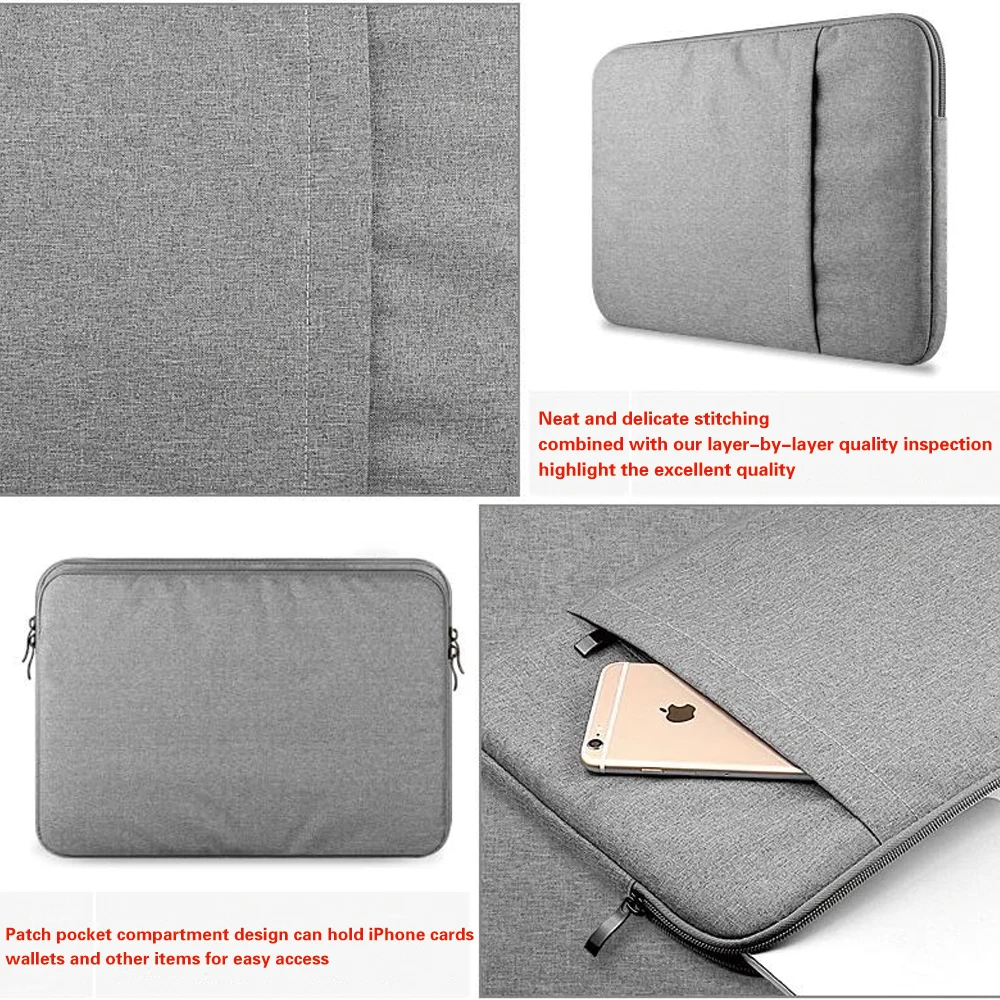 Сумка для ноутбука 12 13 3 14 15 6 дюйма водонепроницаемая сумка чехол Macbook Air Pro 16