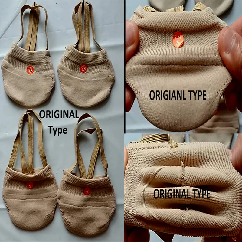 Soft Half Knitted Socks Girls Rhythmic Gymnastics Toe Shoes Ginastica Elastic Dance Feet Protection Shoes Ballroom Accessories gymnastics dance shoes gymnastics dance accessories