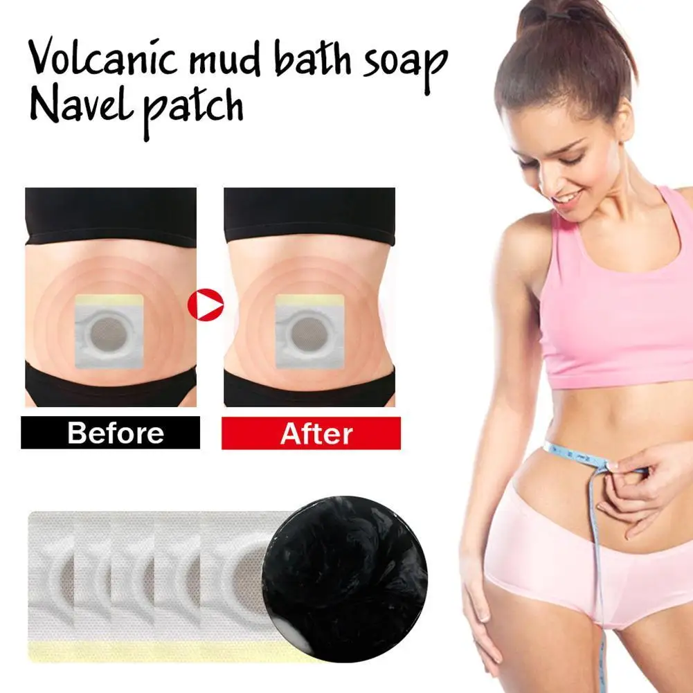 

Navel Sticker Volcanic Clay Coffee Slimming Soap Bar mud handmade Care Skin Skin Volcanic Clear Whitening soap Body V1D3