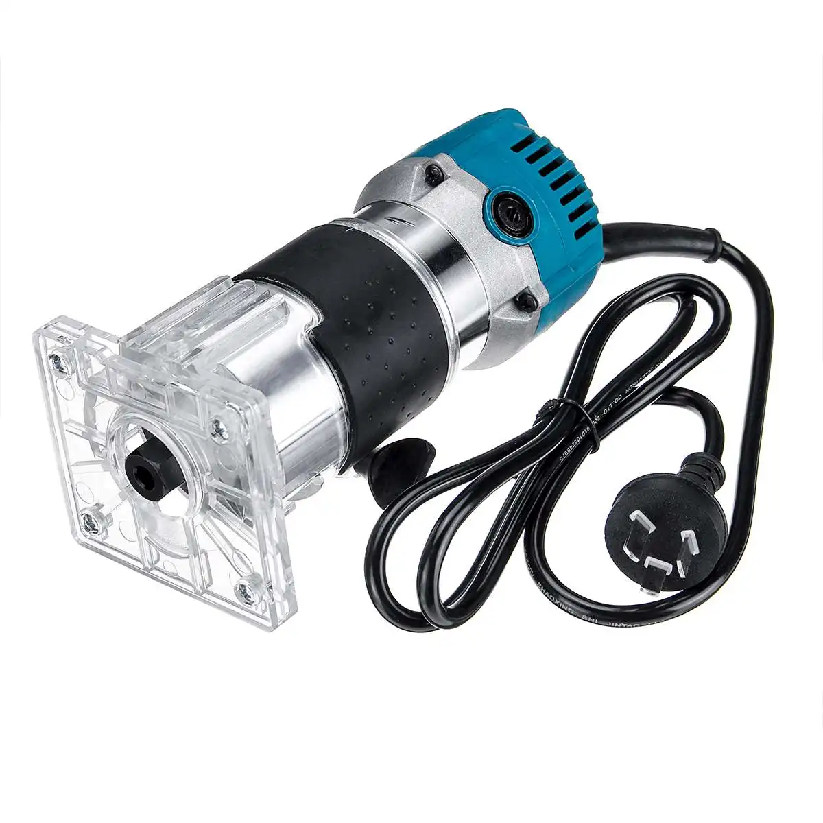 Electric Trimmer 1200W 30000r/min Electric Wood Laminate Edge Hand Trimmer Router Joiners Set Woodworking 6.35mm Collet Carving