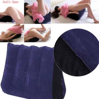 Air Pillow Sex Inflatable Aid Wedge Triangle Sexy Love Body Position Erotic Cushion Sofa Adults Game Sex Toys Couple Furnitures 2