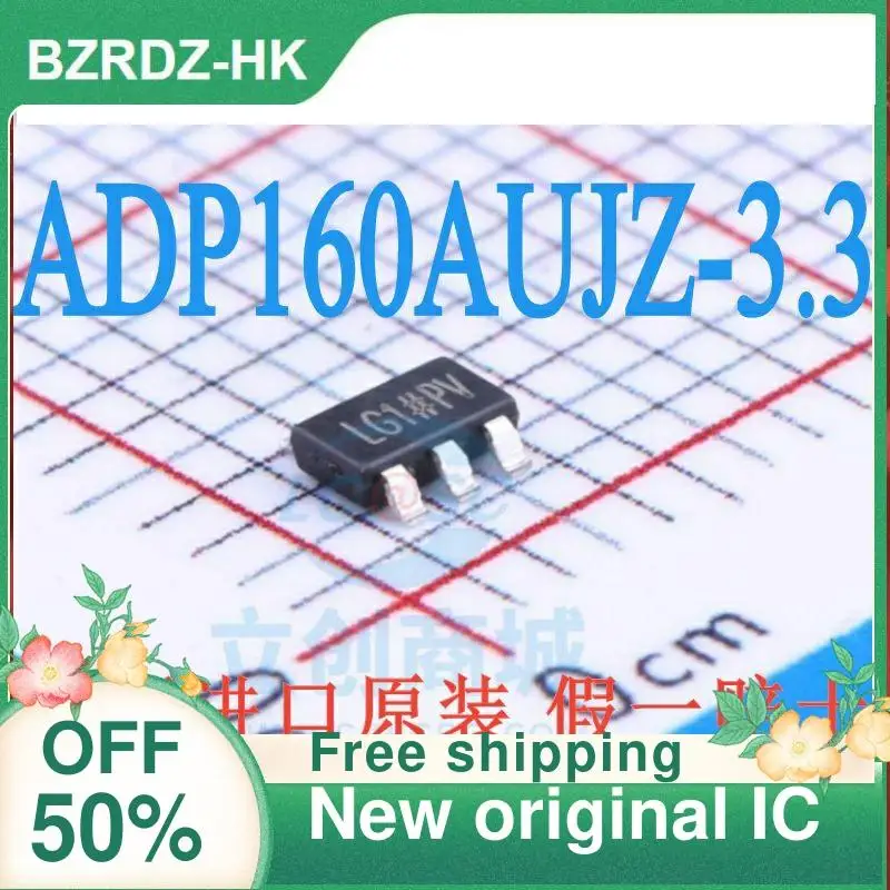 

1-20PCS ADP160AUJZ-3.3-R7 SOT23-5 LG1 150MA 3.3V New original IC