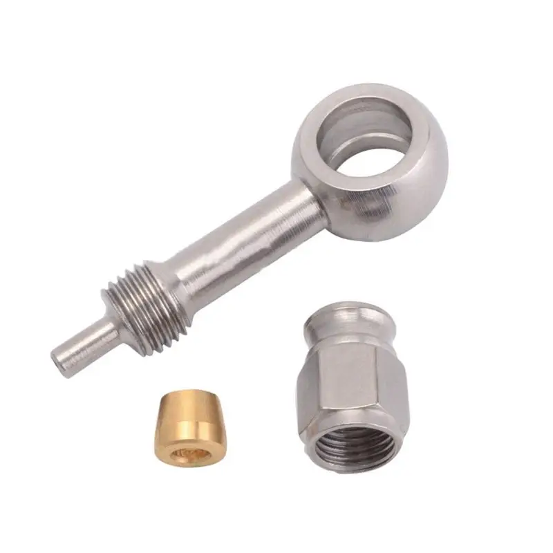 AN3 10mm Stainless Steel Engine Hydraulic Brake Hose Fitting Ends