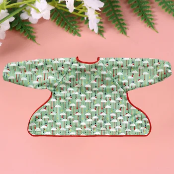 

1Pc Kids Bibs Waterproof Baby Apron Baby Saliva Towel Baby Feeding Bib (Cloud Pattern)