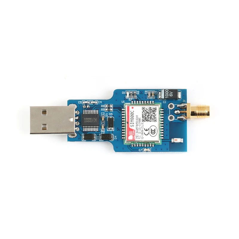 USB в GSM модуль GSM/GPRS SIM800C SIM800 модуль для беспроводной bluetooth-модуль SMS обмен сообщениями с антенной Quad-band
