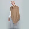 2022 Women Cashmere Scarf Unisex Thick Neck Warm Winter Scarves Femme Pashmina Hijab Long Shawls Wraps Kerchief Blanket Echarpe ► Photo 2/6