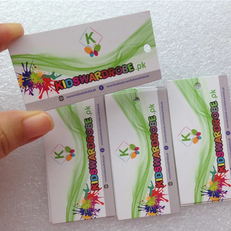 1000pcs 70x35mm 사용자 정의 인쇄 hang 태그 포장 hang cards 종이 카드 가격 씰링 레이블 다채로운 스티커