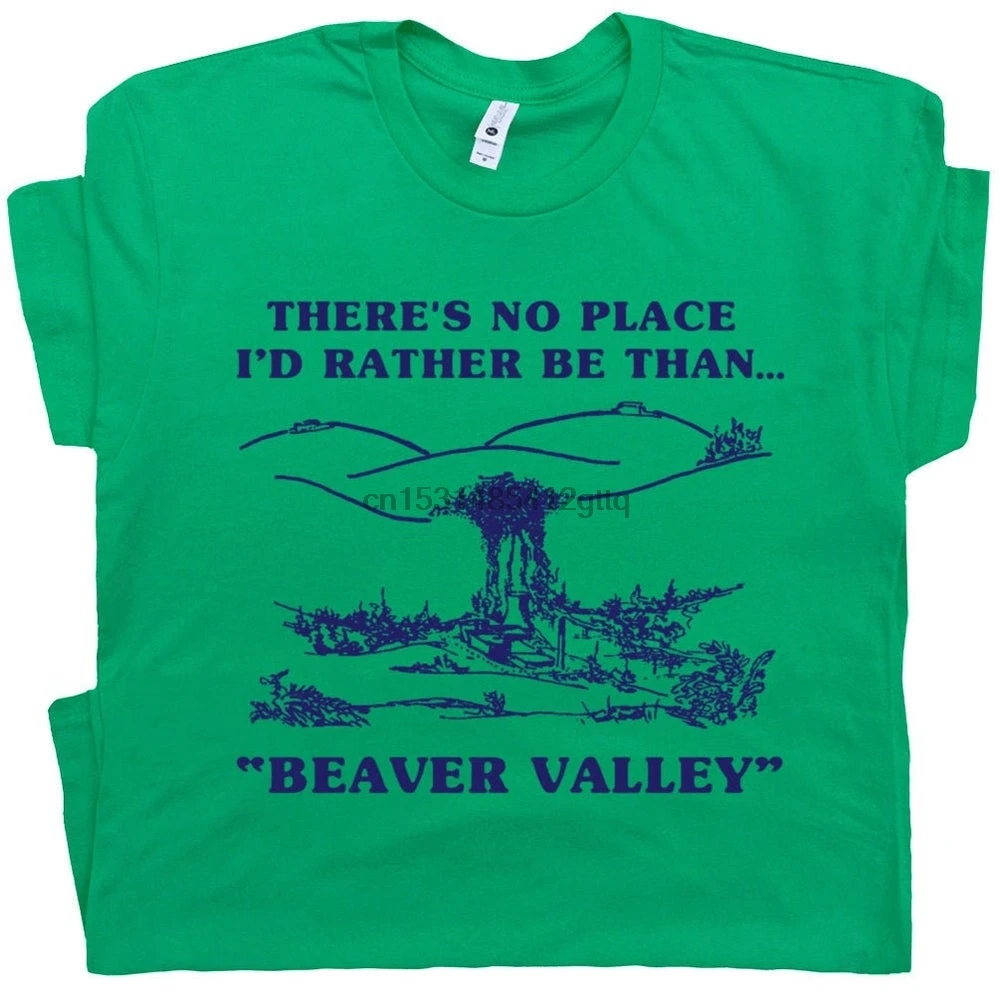 Футболка Beaver Valley футболки для нападения крутая футболка грубая Необычная с