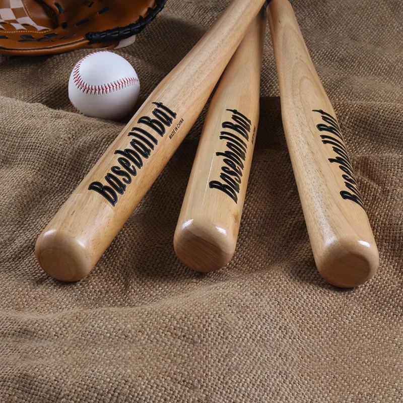 Baseball Bat Defence Hitting Training Baseball Bat Solid Wood Auto Defense Stick for Fight Bate De Beisbol Team Sports EH50BS