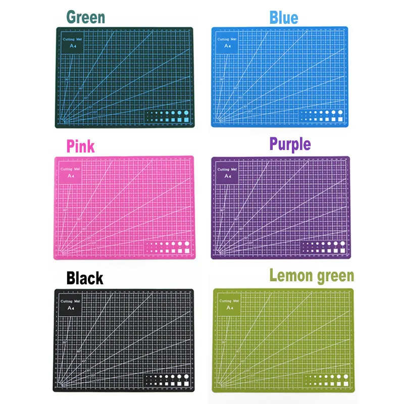 Durable A3 A4 A5 PVC Cutting Mat DIY Handicraft Art Engraving Board Paper Carving Pad High Elasticity Good Toughness Wide Use