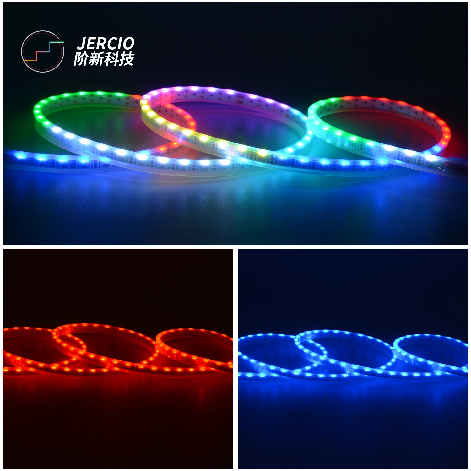 Программируемая Светодиодная лента Jercio XT1603 SMD 256 60 пикселей/светодиодов/м 1 м 2 5