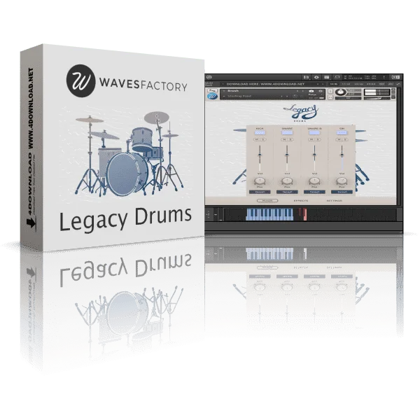 Барабан KONTAKT библиотека Wavesfactory Legacy | Компьютеры и офис