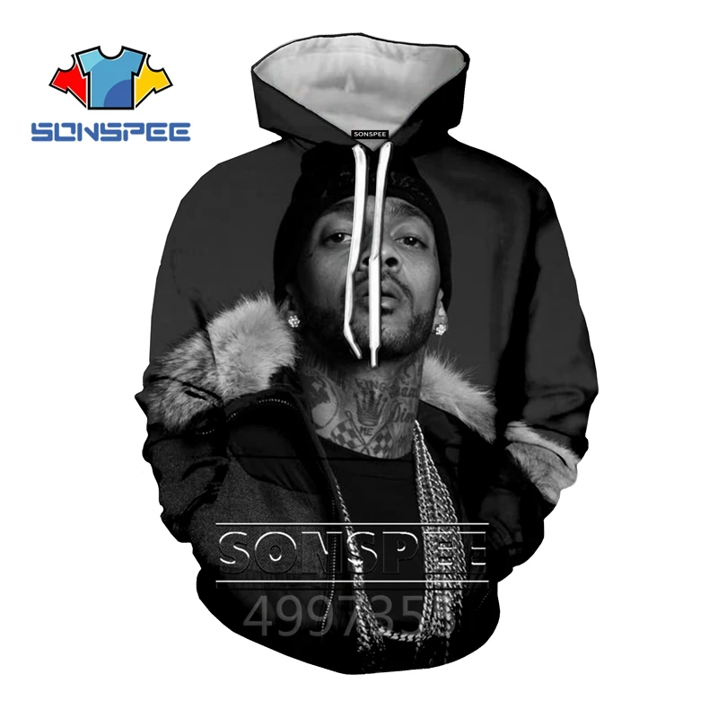 SONSPEE/Новая толстовка с 3D принтом Nipsey hussle Rapper детские толстовки уличная толстовка для мальчиков и девочек-подростков Пуловер детский топ C127