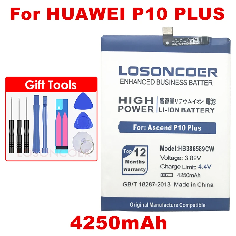 HB386589ECW Батарея для huawei P10 рlus Nova 3 4 Honor 8X V10 VKY-AL00 Коврики 20 Lite PAR-LX1 L11 L21 LX9 L29 VCE-LX2 L22 SNE-LX1