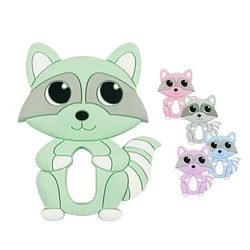 Anneau de dentition petit ours en Silicone de qualité alimentaire, cadeau d'allaitement pour nouveau né, sans BPA, DIY, accessoires de jouets, 1 pièce 