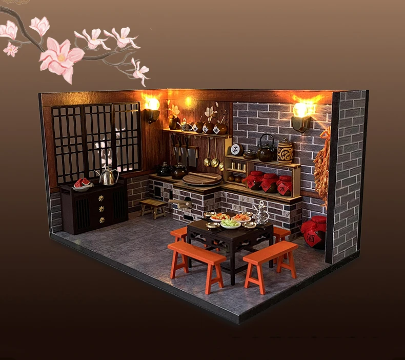 Japanese Kitchen DIY Miniature Kit