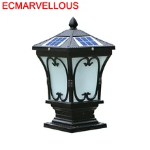 Лампа садовая фигурка Foco наружный Lantaarnpaal светодиодный солнечный Terraza Y Jardin Decoracion наружный прожектор ландшафтное освещение