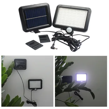 

New 56 led solar human body induction wall lamp, outdoor solar lamp, garden lamp solar street light