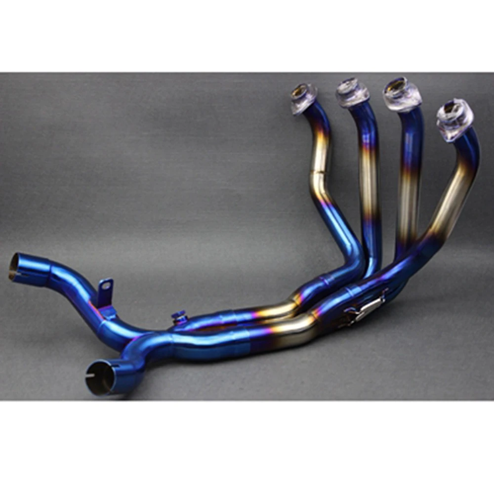 Motorcycle Exhaust Front Link Pipe For Kawasaki Z1000 Z1000SX 2010-2017 Escape Moto Muffler Exhasut Motocross Full System Tube - Image 2