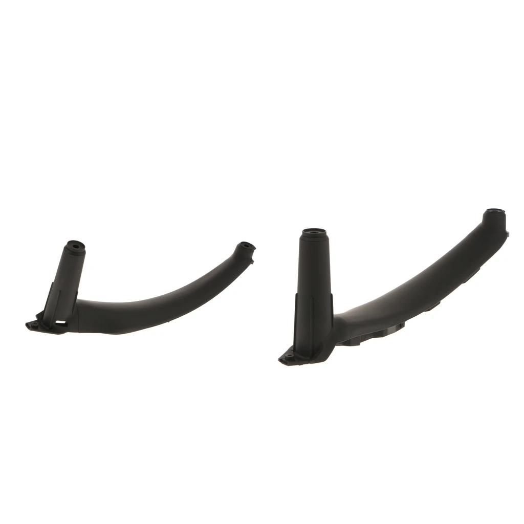 ABS Car Inside Left Right Door Panel Handle Pull Trim Cover For 07-14 BMW X5 E70E71/E72 X6 SAV Quantity: 2