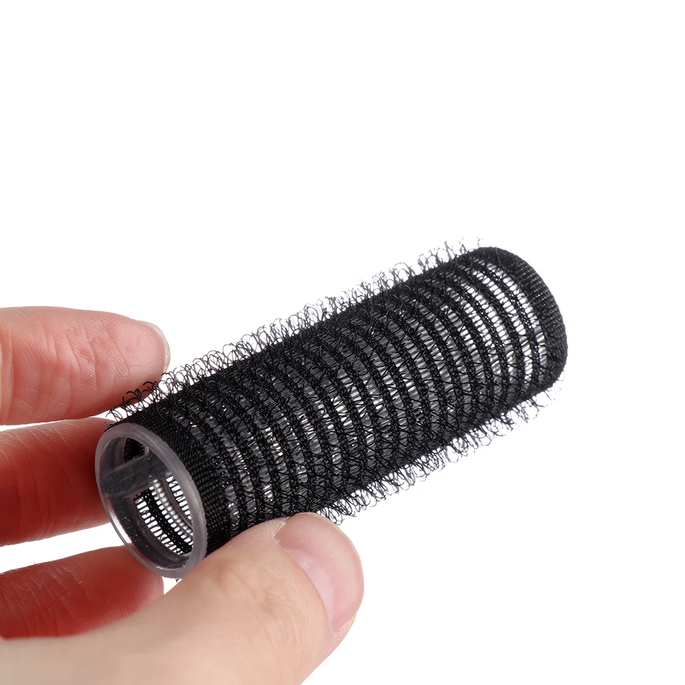 Multi Size Black Self Grip Hair Rollers Pro Salon Hairdressing Curlers Hair Design Sticky Cling Style For DIY Styling hair styling tool hair curling tools