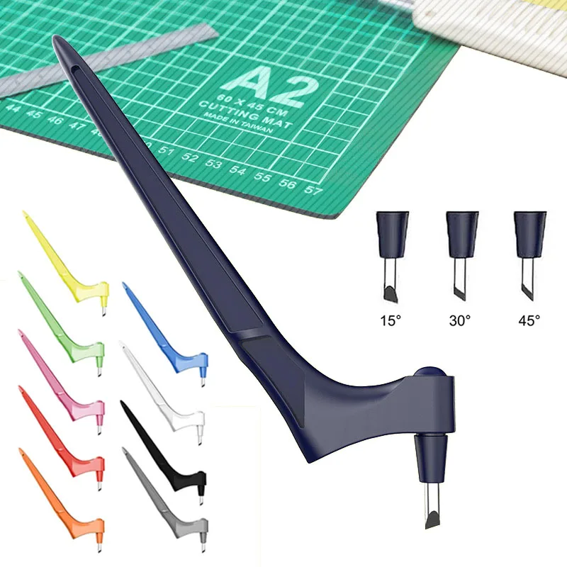 Craft Cutting Tools 360 Rotating Blade Paper-Cutter Carving Knife DIY Art Wear-Resisting Tool | Дом и сад