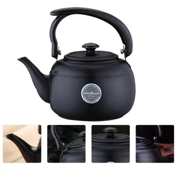 

1L Stainless Steel Tea Kettle Alcohol Stovetop Teapot with Removable Infuser