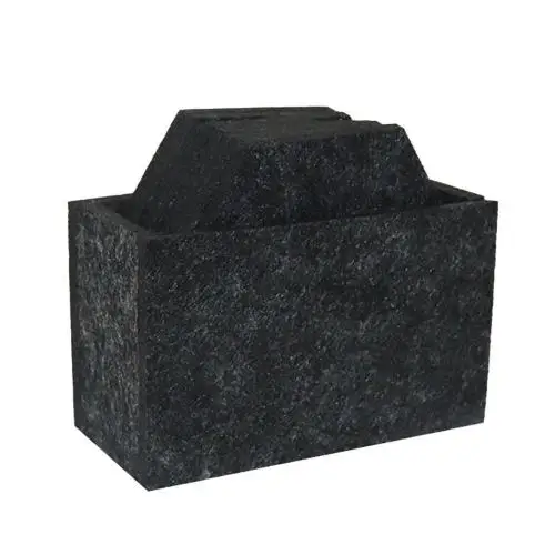 40%HOT8 pieces of felt, round, square, hexagonal, heat-insulating coaster, table protector, heat-resistant coaster, coffee, tea, Dark Gray 3