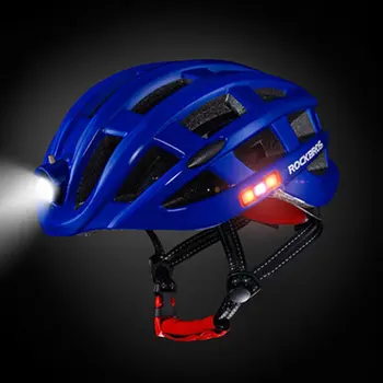 

ROCKBROS Outdoor Sports Helmet With Light Mountain Bike Riding Safety Helmet For Cycling Bike Bicycle Riding