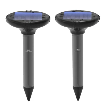 

2Pcs Multi-Function ligent Frequency Conversion Mouse and Insect Repellent Outdoor Sonic Snake Repellent
