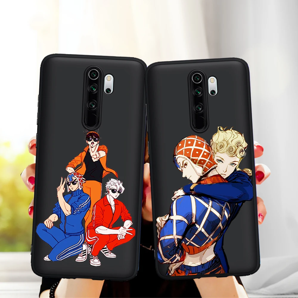 

JOJO 39 s Bizarre Adventure Japanese Anime Phone Case for Xiaomi Mi 9T Redmi Note 5 6 7 8 K20 9T Pro Cover Etui case silicoe