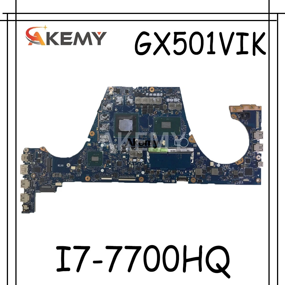 GX501VIK Motherboard I7-7700HQ GTX1080 For ROG ASUS GX501V GX501VI Laptop motherboard Mainboard (Exchange)! ! | Компьютеры и офис