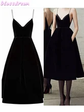 Простые черные коктейльные платья Короткие 2020 выпускные короткие