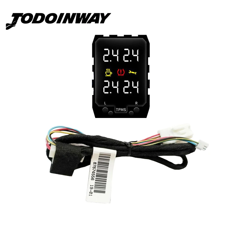 Система контроля давления в шинах надежно подключается к OBD TPMS Button для Toyota Corolla