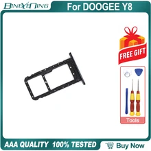 Новинка, держатель для карт TF/SIM, слот для DOOGEE Y8, смартфон, ремонт, запасные аксессуары, запчасти, аксессуары для телефона