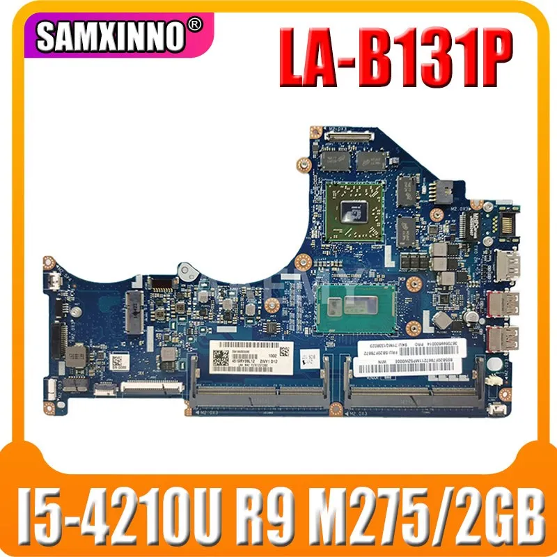 Высокое качество ZIVY1 LA-B131P для Lenovo Ideapad Y40-70 Материнская плата ноутбука I5-4210U R9 M275X 2