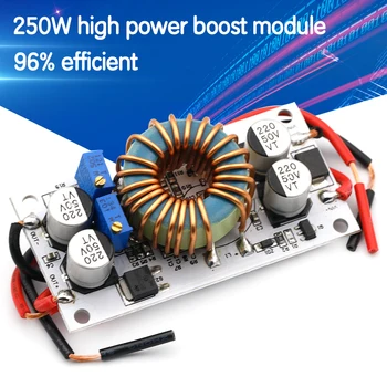 

DC DC Boost Converter Constant Module Current Mobile Power Supply 250W 10A LED Driver Module Non-isolated Step Up Module