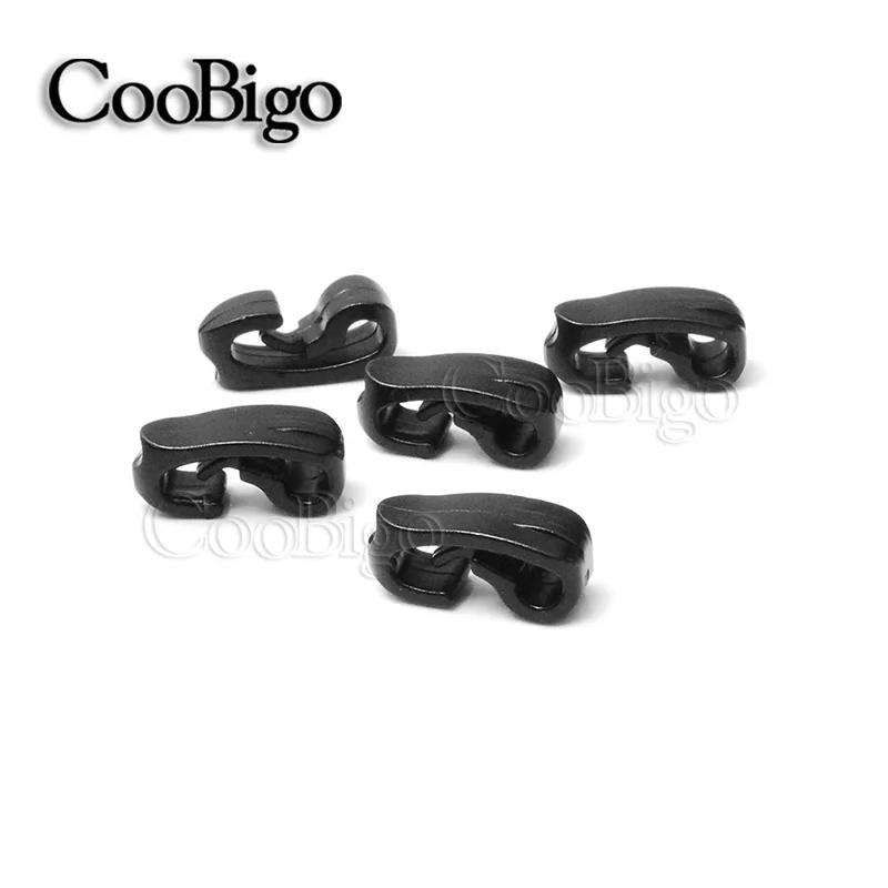 Elastic Straps External Strapping Plastic Buckle Snap Hook 25pcs For Outdoor Backpack Bag