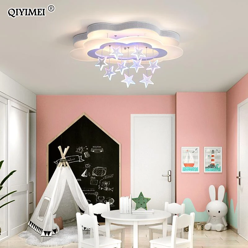 New Led Ceiling Lights Cartoon Bat Lamp For Child Bedroom Study