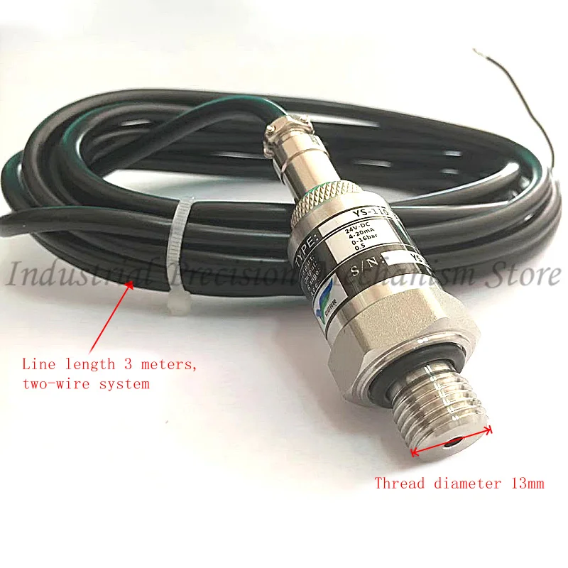 

Screw air compressor pressure sensor ys1100b, 2 points pressure transmitter pt506 pressure sensor, 0-16bar, 0-10bar